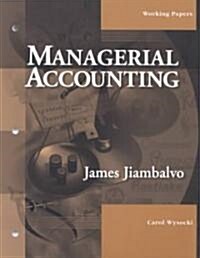 Managerial Accounting (Paperback, Work Papers)