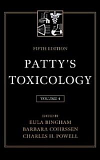 Pattys Toxicology, Hydrocarbons/Organic Nitrogen Compounds (Hardcover, 5th, V04)