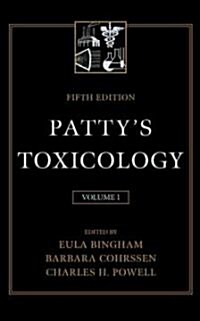 Pattys Toxicology, 8 Volume + Index Set (Hardcover, 5th)