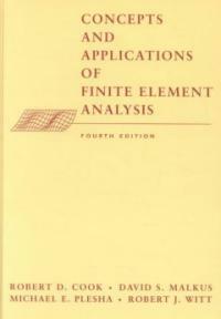 Concepts and Applications of Finite Element Analysis (Hardcover, 4)
