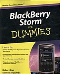 BlackBerry Storm for Dummies (Paperback)