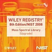 Wiley Registry of Mass Spectral Data, with Nist 2008 (Upgrade) (Other, 8th)