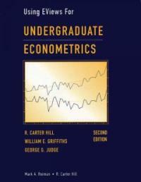 Using EViews for undergraduate econometrics 2nd ed