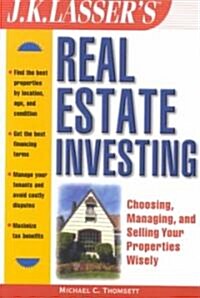 J.K. Lassers Real Estate Investing (Paperback)