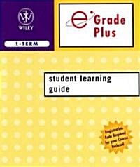 Egrade Plus 1 Semester Learning Guide (Paperback, STUDENT)