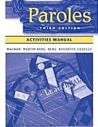 Paroles (Paperback, 3rd)