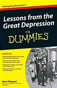 Lessons from the Great Depression for Dummies (Paperback, 1st)