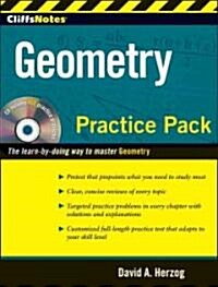 Cliffsnotes Geometry Practice Pack with CD [With CDROM] (Paperback)