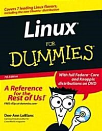 Linux for Dummies (Paperback, DVD-ROM)