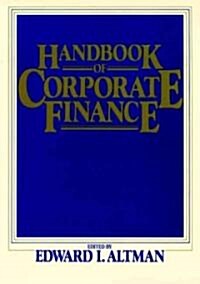 Handbook of Corporate Finance (Hardcover, Subsequent)