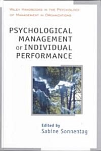Psychological Management of Individual Performance (Hardcover)