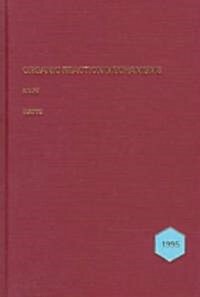 Organic Reaction Mechanisms 1995 : An annual survey covering the literature dated December 1994 to November 1995 (Hardcover)