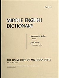 Middle English Dictionary (Paperback)