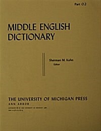 Middle English Dictionary (Paperback)