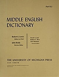 Middle English Dictionary (Paperback)