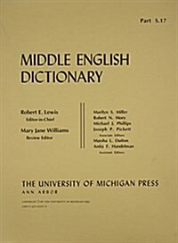 Middle English Dictionary (Paperback)