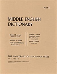 Middle English Dictionary: T.3 (Paperback)