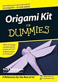 Origami Kit for Dummies (Paperback)
