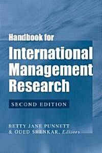 Handbook for International Management Research (Paperback, 2)