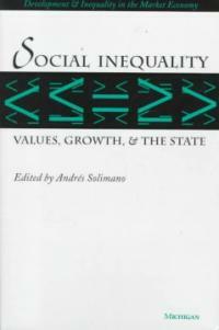 Social inequality: values, growth, and the state