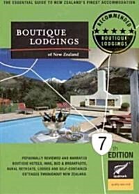 Boutique Lodgings of New Zealand (Paperback, 7th)