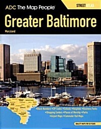 ADC The Map People Greater Baltimore, Maryland (Paperback, Spiral)