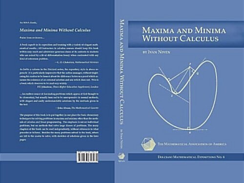 Maxima and Minima Without Calculus (Hardcover, UK)