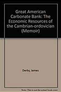 Great American Carbonate Bank (Hardcover)