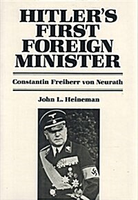 Hitlers First Foreign Minister (Hardcover)