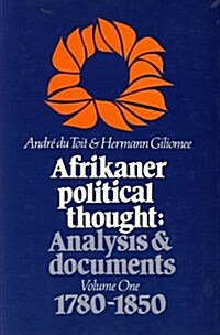 Afrikaner Political Thought (Hardcover)