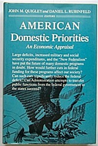 American Domestic Priorities (Hardcover)