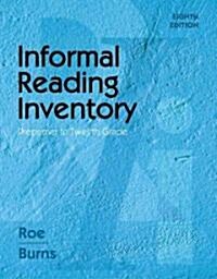 Informal Reading Inventory: Preprimer to Twelfth Grade (Spiral, 8)