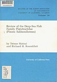 Review of the Deep-Sea Fish Family Platyroctidae (Paperback)