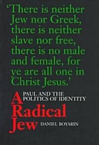 A Radical Jew: Paul and the Politics of Identity Volume 1 (Paperback)