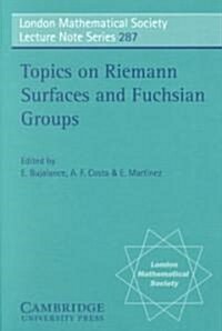 Topics on Riemann Surfaces and Fuchsian Groups (Paperback)