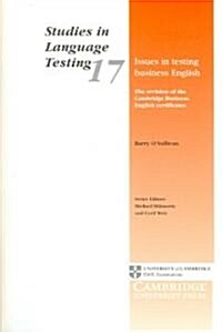 Issues in Testing Business English : The Revision of the Cambridge Business English Certificates (Paperback)