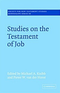 Studies on the Testament of Job (Paperback)