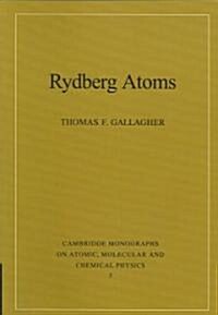 Rydberg Atoms (Paperback)
