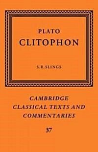 Plato: Clitophon (Paperback)