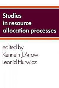 Studies in Resource Allocation Processes (Paperback)