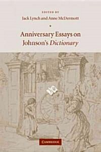 Anniversary Essays on Johnsons Dictionary (Paperback)