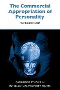 The Commercial Appropriation of Personality (Paperback)