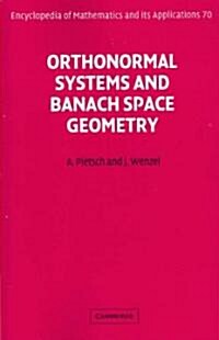 Orthonormal Systems and Banach Space Geometry (Paperback)