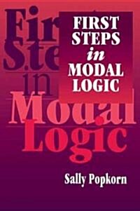First Steps in Modal Logic (Paperback)