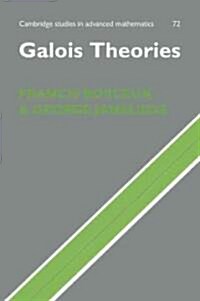 Galois Theories (Paperback)