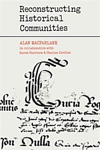 Reconstructing Historical Communities (Paperback)