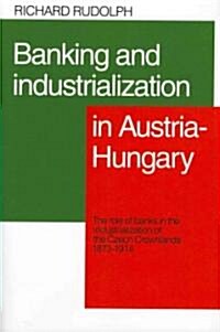 Banking and Industrialization in Austria-Hungary : The Role of Banks in the Industrialization of the Czech Crownlands, 1873–1914 (Paperback)