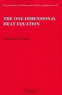 The One-Dimensional Heat Equation (Paperback)