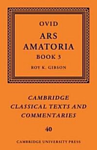 Ovid: Ars Amatoria, Book III (Paperback)