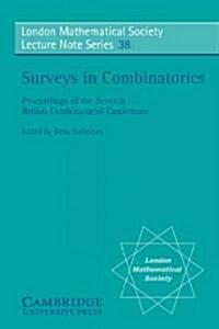 Surveys in Combinatorics (Paperback)